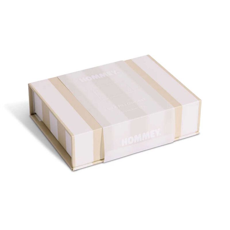 HOMMEY. Silk Pillowcase image number 2